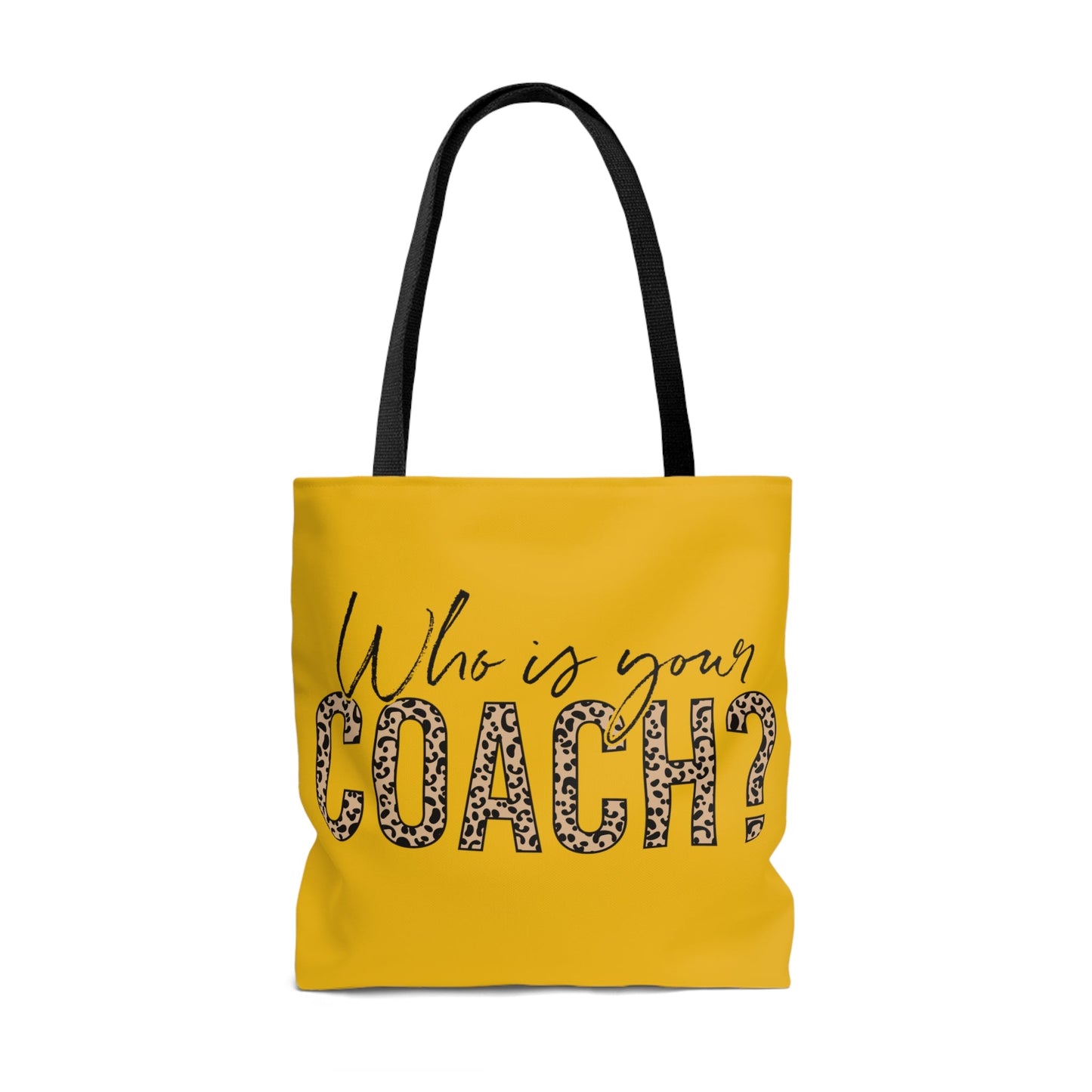 Yellow Coach Accessory Bag