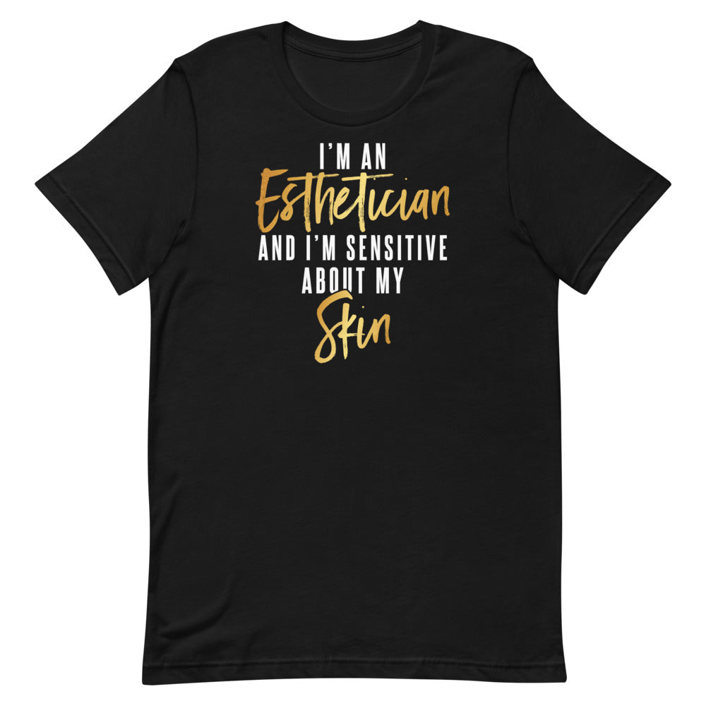 Black Esthetician Tee
