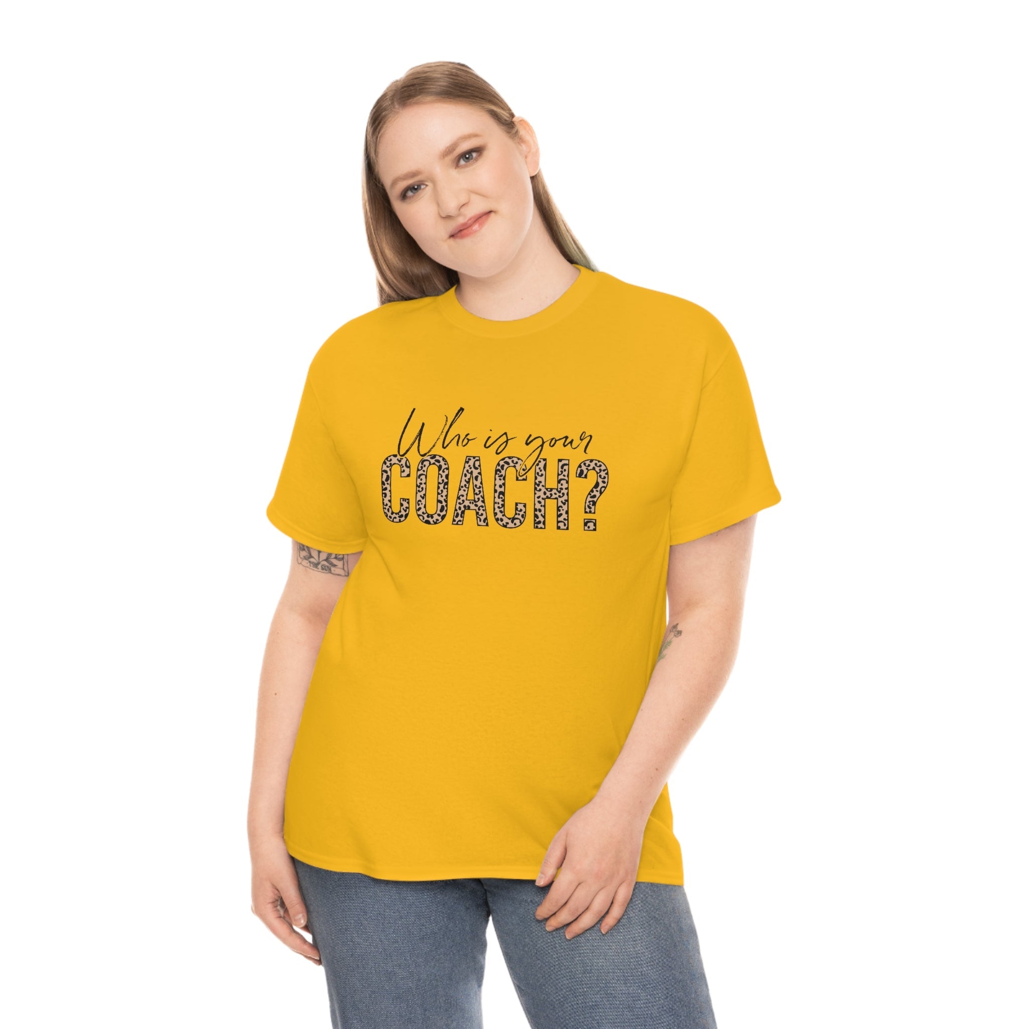 Who is your coach Tee Faces By Etosh