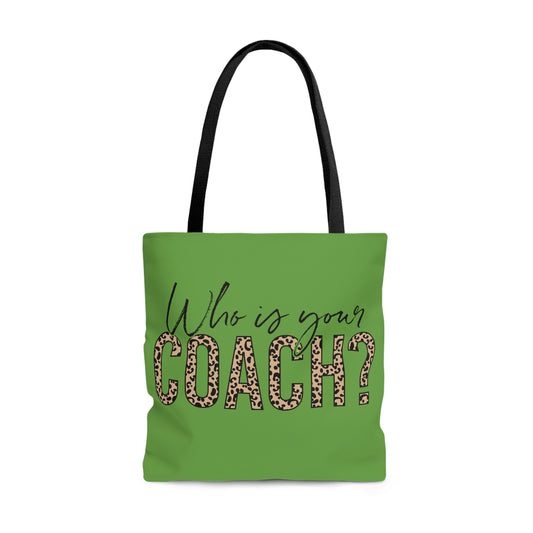 Green Coach Accessory Bag