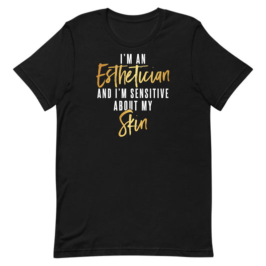 Black Esthetician Tee