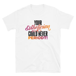 White Colorful Esty Tee